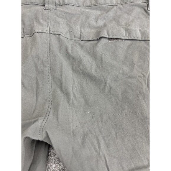 Columbia Pants Womens 4 Gray Omni-Shield Stretch Hiking Quick Dry Zip Pocket - Picture 9 of 10